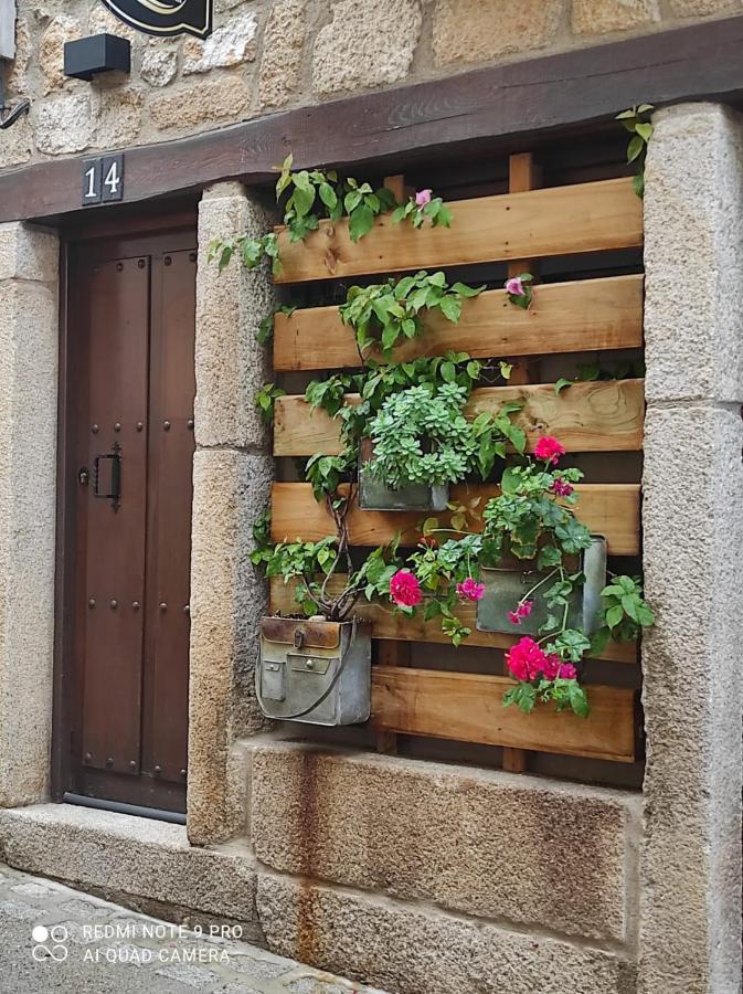 Casa Rural A Cashina Da Lagarteira 발베르데델프레스노 외부 사진