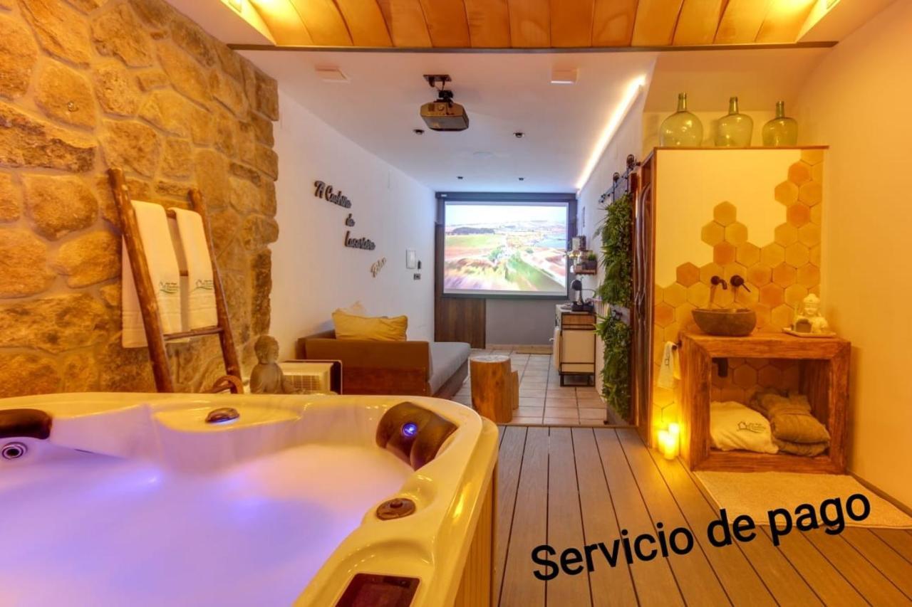Casa Rural A Cashina Da Lagarteira 발베르데델프레스노 외부 사진